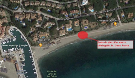 Deniegan el permiso para un chiringuito en la playa de Calahonda de Marbella