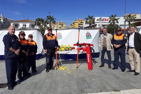 Protección Civil contará con una nueva base en la playa de San Pedro Alcántara