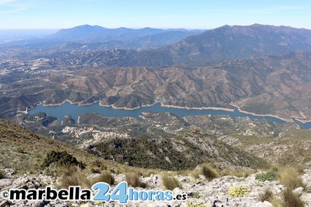 El pantano de La Concepción supera ya el 80% de su capacidad