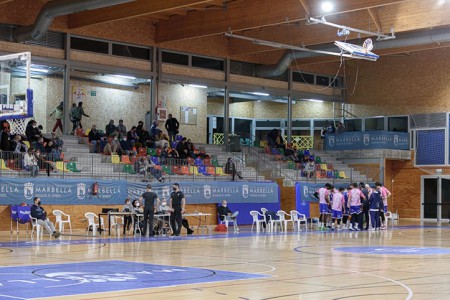 El CB Marbella jugará a puerta abierta los dos partidos que restan en casa