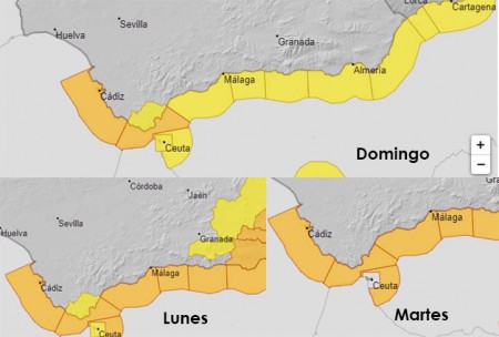 Otro temporal con olas de hasta 10 metros amenaza el litoral de Marbella
