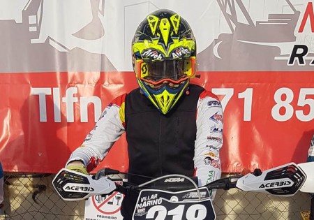 Marino Villar se sitúa en el Top-20 del Campeonato de España de MXS-18