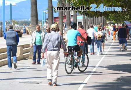 La incidencia covid en mayores de 60 años baja ligeramente en Marbella