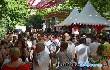 La Feria de Marbella mantiene el punto morado contra la violencia machista