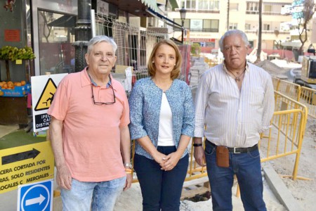 María García (Cs) pide compensaciones por las obras en la tarjeta de zona verde
