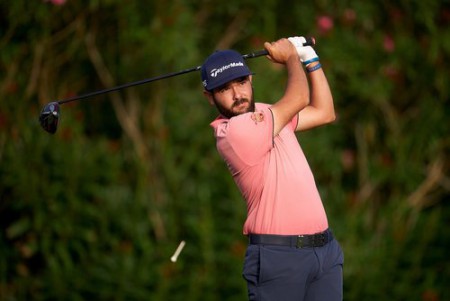 Un sólido Ángel Hidalgo supera el corte en el Mallorca Golf Open