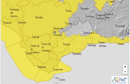 Vuelven las lluvias a Marbella y se anuncia otra alerta amarilla
