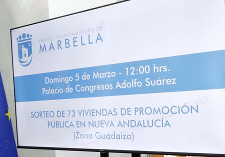 Ángeles Muñoz vuelve a sortear antes de las elecciones viviendas sin construir