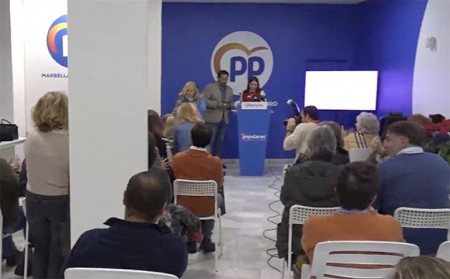El PP homenajea en Marbella a cinco mujeres trabajadoras por el 8-M