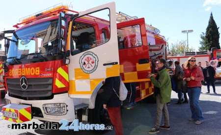 Nueva Jornada de Puertas Abiertas de los bomberos de Marbella