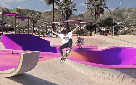 Una pista de skate en Marbella con dinero de la Diputación Provincial