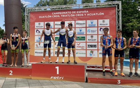 El Hotel Los Monteros Triatlón Marbella, campeones de España cadetes en duatlón