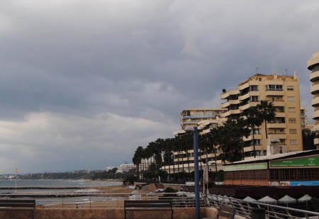 La DANA deja en Marbella tímidas precipitaciones 76 días después