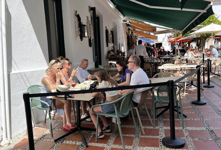 Comerciantes de Marbella detectan una disminución del gasto de los turistas