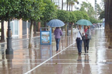 Marbella registra el segundo año hidrológico con menos lluvia desde 2016
