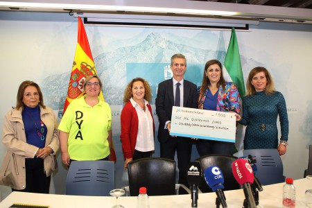 CIT Marbella y Obra Social La Caixa entregan 1.500 euros para juguetes