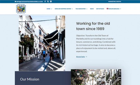 Comerciantes del Casco Antiguo de Marbella traducen su web al inglés