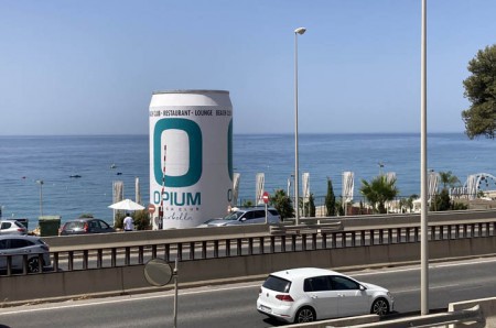 Carreteras considera que Opium alteró la seguridad en la autovía de Marbella