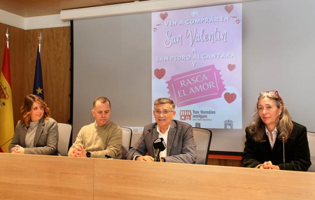 El comercio de San Pedro lanza "Rasca el Amor", la campaña por San Valentín