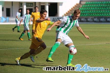 Igualdad entre Marbella y Betis B en los partidos jugados en Sevilla