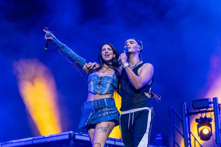 Abraham Mateo y Nil Moliner ponen a bailar al público de Marbella