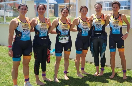 El Club Triatlón Costa del Sol roza el podio en la Copa Federación