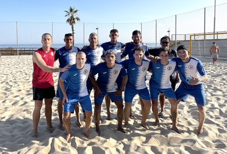 El CD Fútbol Playa Marbella ya disputa la Copa de Europa en Nazaré