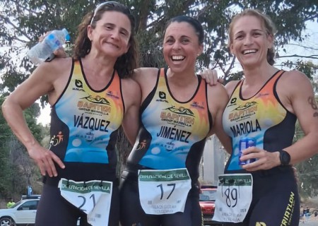 El equipo femenino del Triatlón Costa del Sol, subcampeón de Andalucía