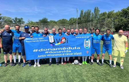 Buena imagen de los Veteranos del Cultural en el Campeonato de España