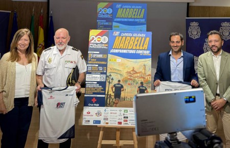 La III Carrera Solidaria Ruta 091 en Marbella, a beneficio de Cruz Roja