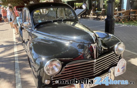 Los coches antiguos tomarán de nuevo las calles de San Pedro y Marbella