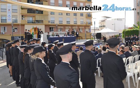 El comisario destaca en un "año difícil" los niveles de seguridad de Marbella