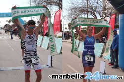 Álvaro Martínez y Julie Balcarova se imponen en el XXII Duatlón de Marbella