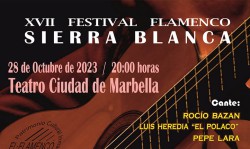 "El Polaco" actuará en el XVII Festival de Flamenco Sierra Blanca de Marbella