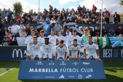 El Marbella se juega el playoff ante tres rivales directos y un Vélez deshauciado