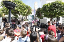 Marpoética arranca con la lectura de poemas de escolares en Marbella