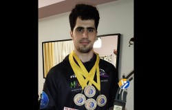 Javier Labrador, mejor nadador del XII Open de Castilla y León con cuatro oros