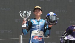 El marbellí Jesús Ríos logra un triunfo en Barcelona en el Mundial Junior GP