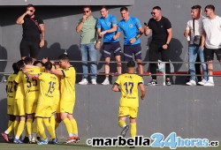 El FC Marbellí se jugará el ascenso en casa tras empatar en Cártama (2-2)