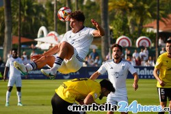 Olguín suma los últimos puntos en el Trofeo Moñi al mejor del Marbella FC