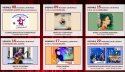 Trece citas en la programación cultural de otoño en San Pedro Alcántara