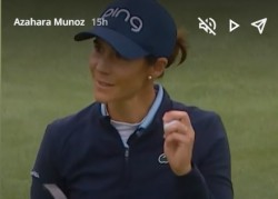 Excelente quinto puesto de Azahara Muñoz en el Shoprite LPGA Classic