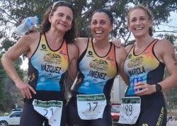 El equipo femenino del Triatlón Costa del Sol, subcampeón de Andalucía
