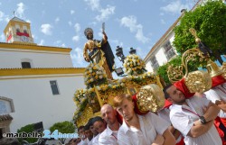 Marbella vive el día grande de su feria con la procesión de San Bernabé