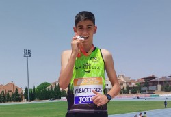 Ángel Núñez del CD Infinity Marbella, subcampeón de España sub-14
