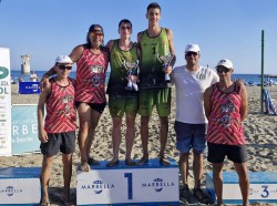 El Costa del Voley A se impone en el Campeonato de Andalucía sub-19