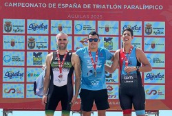 Jorge Otalecu, del Serman Triatlón Marbella, subcampeón de España