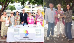 Marbella se ha sumado este lunes a los actos del Día Mundial del Alzheimer 