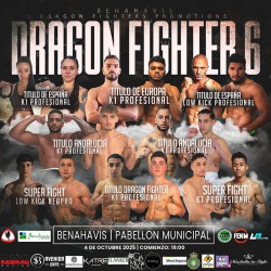 Alberto Gil, Petro Fediuk y Marian Palenzuela, a por el título en la Benahavís Dragon Fighter